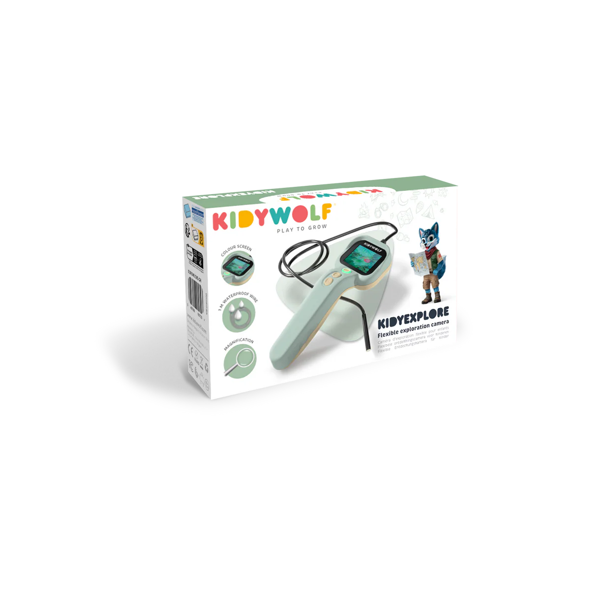 KIDYEXPLORE Caméra flexible - verte