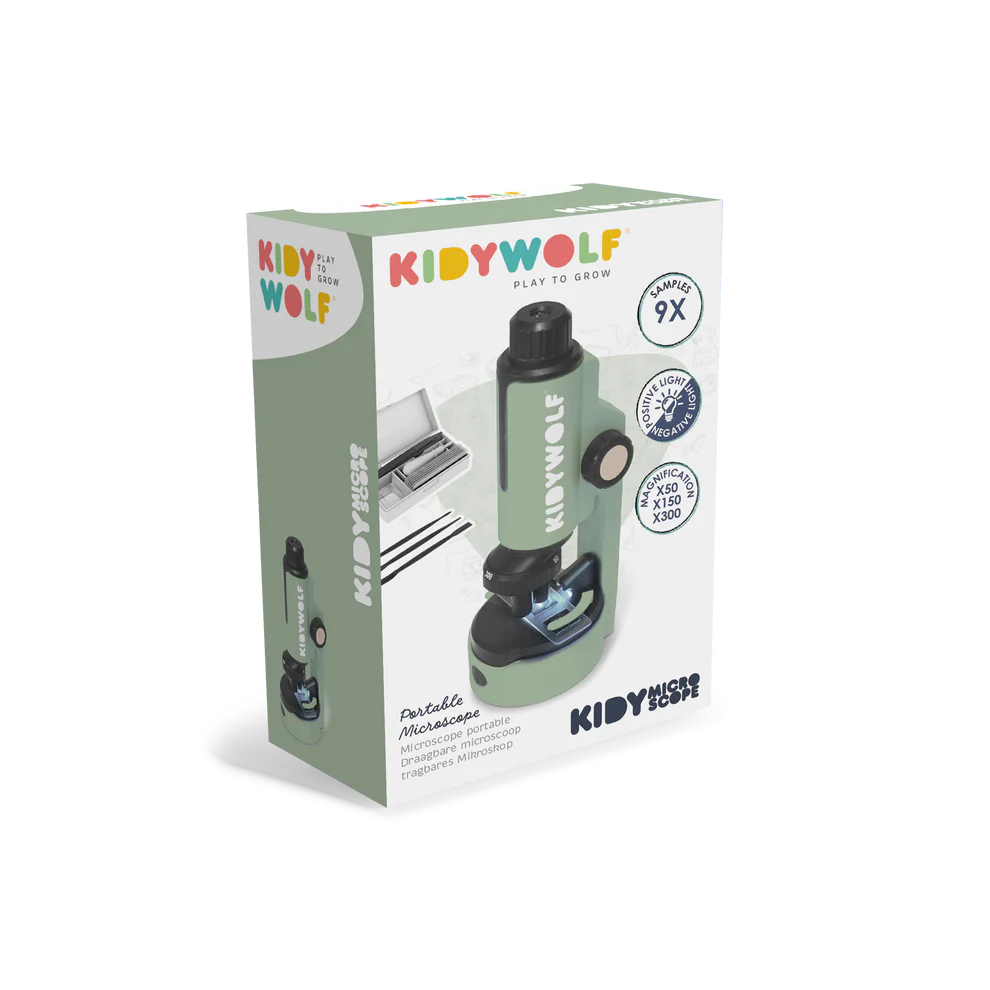 KIDYMICROSCOPE Microscope portable - Vert