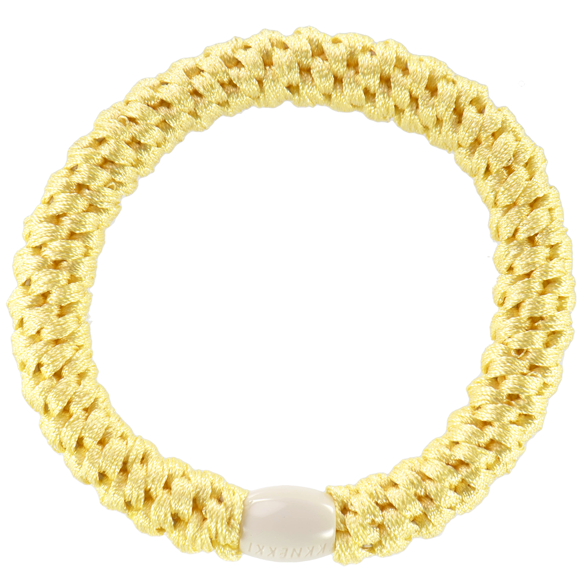 Élastiques à cheveux - JAUNE PALE