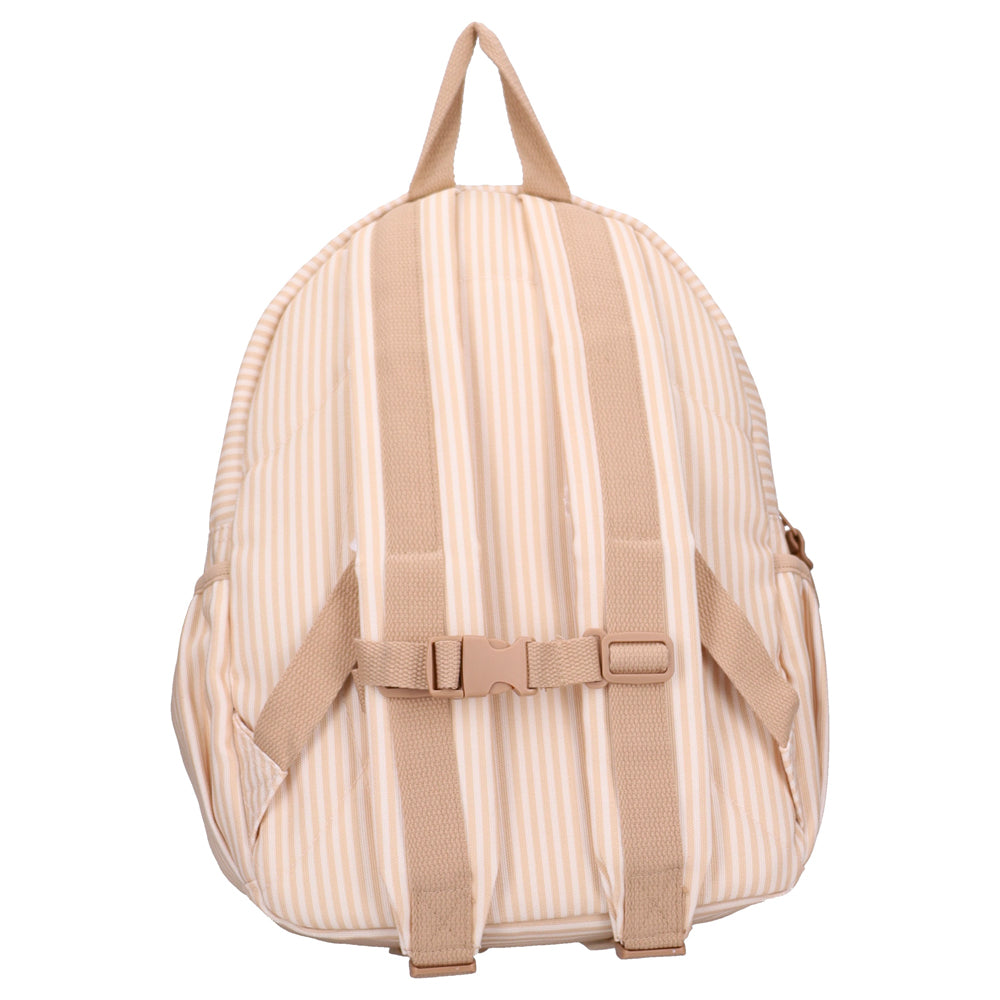 Kidzroom – Sac à dos enfant  Nostalgia – Rayures avions beige