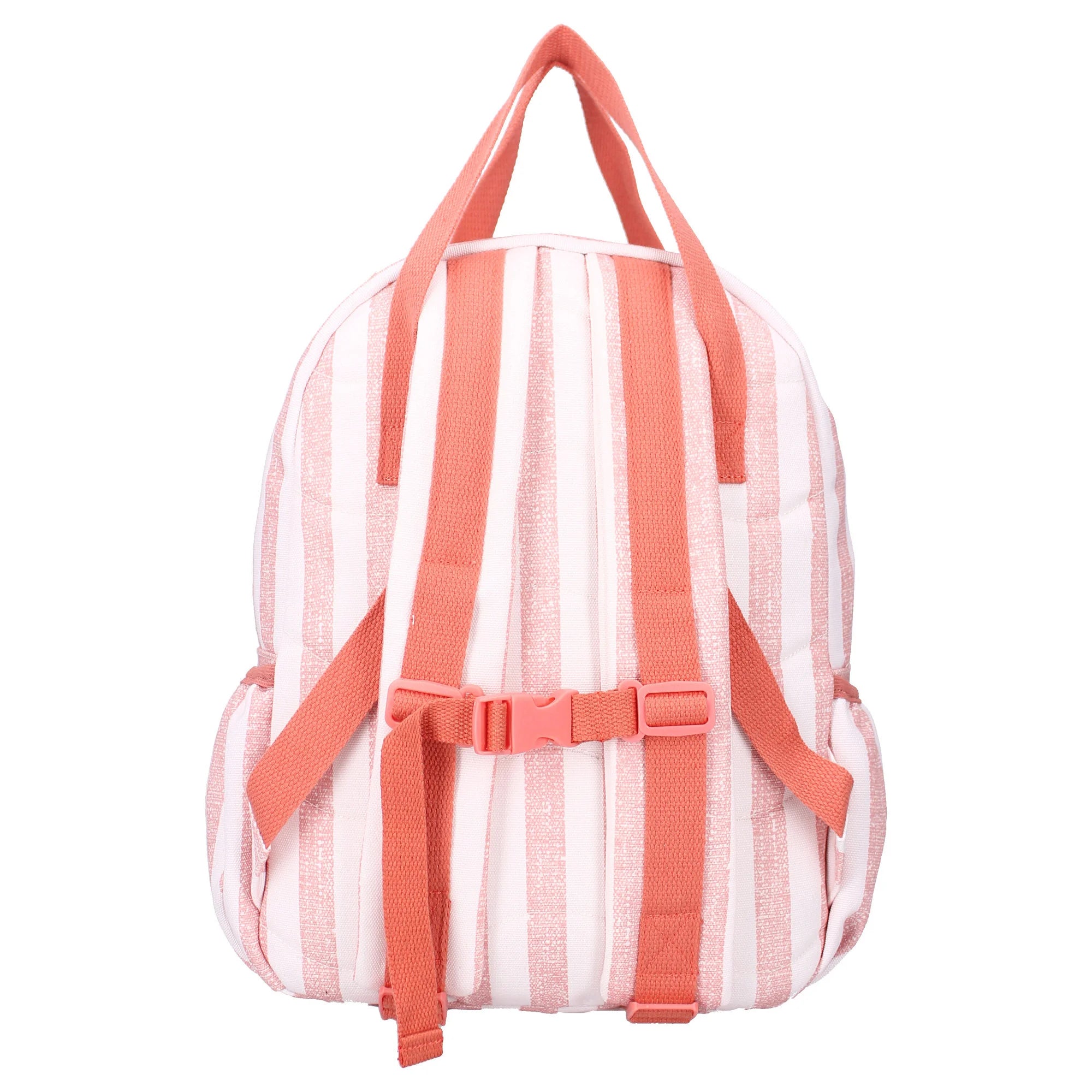 Sac à dos enfant à anses – Rayures roses