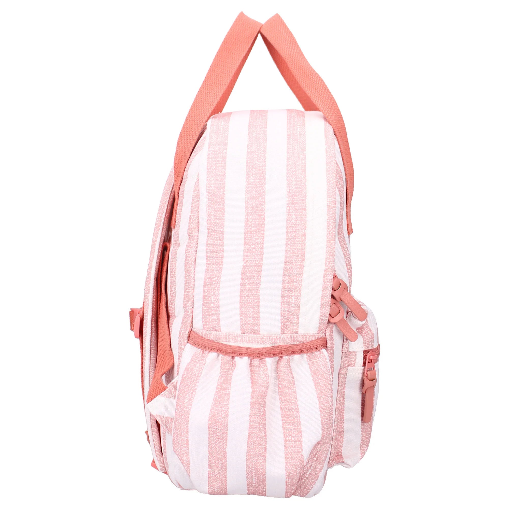 Sac à dos enfant à anses – Rayures roses