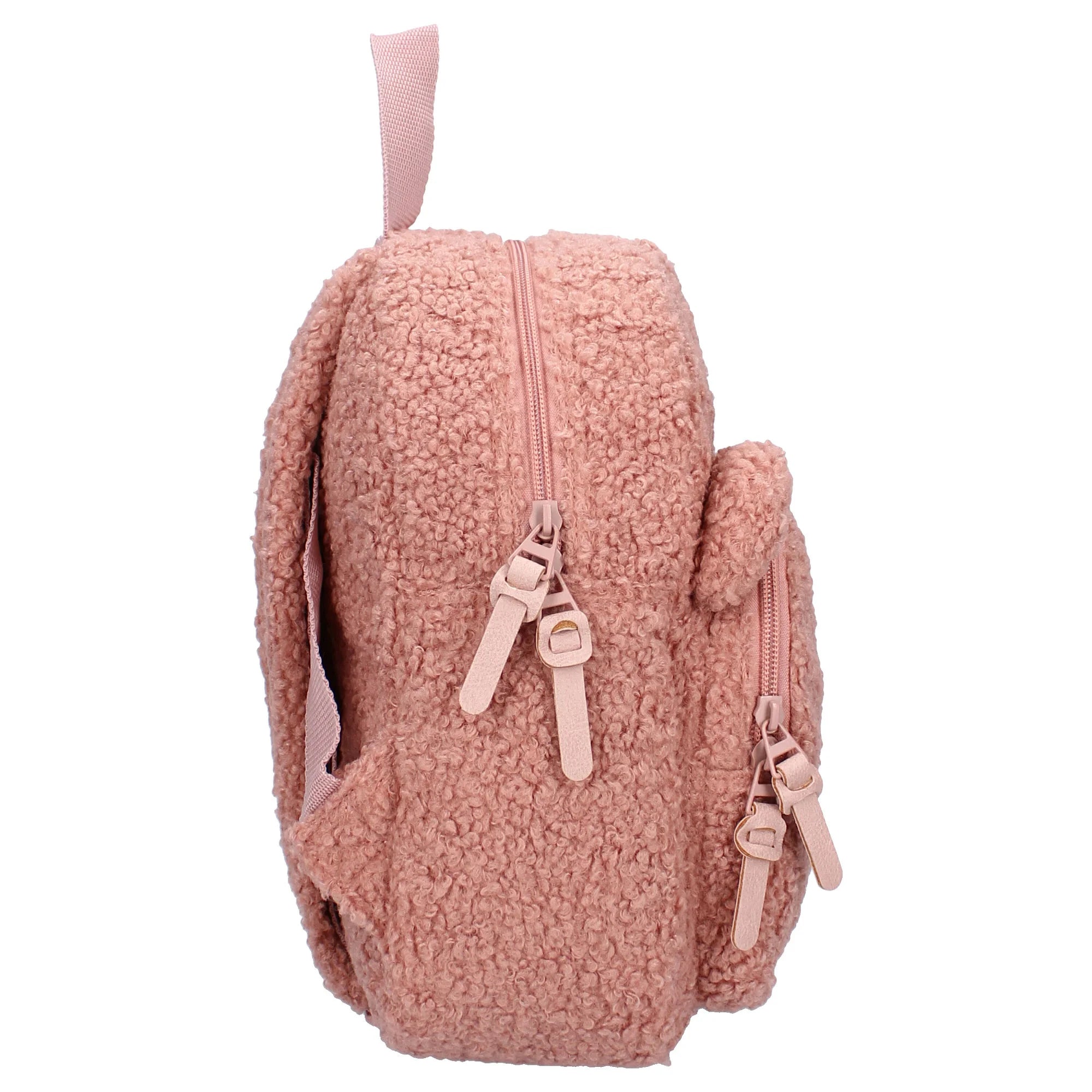 Sac à dos enfant Beary Excited – Ours bouclette vieux rose