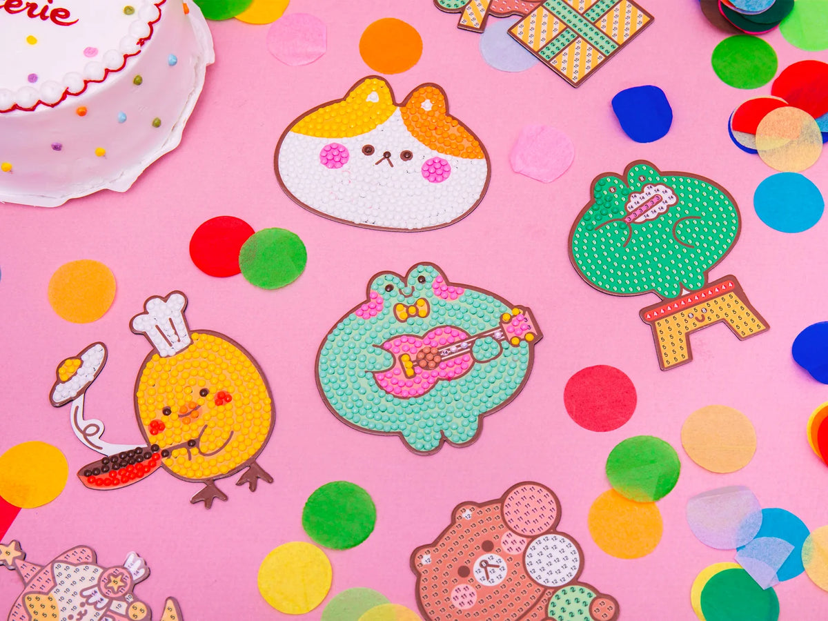 Party Pack Petit Diamond kids - Atelier de 8 Magnets
