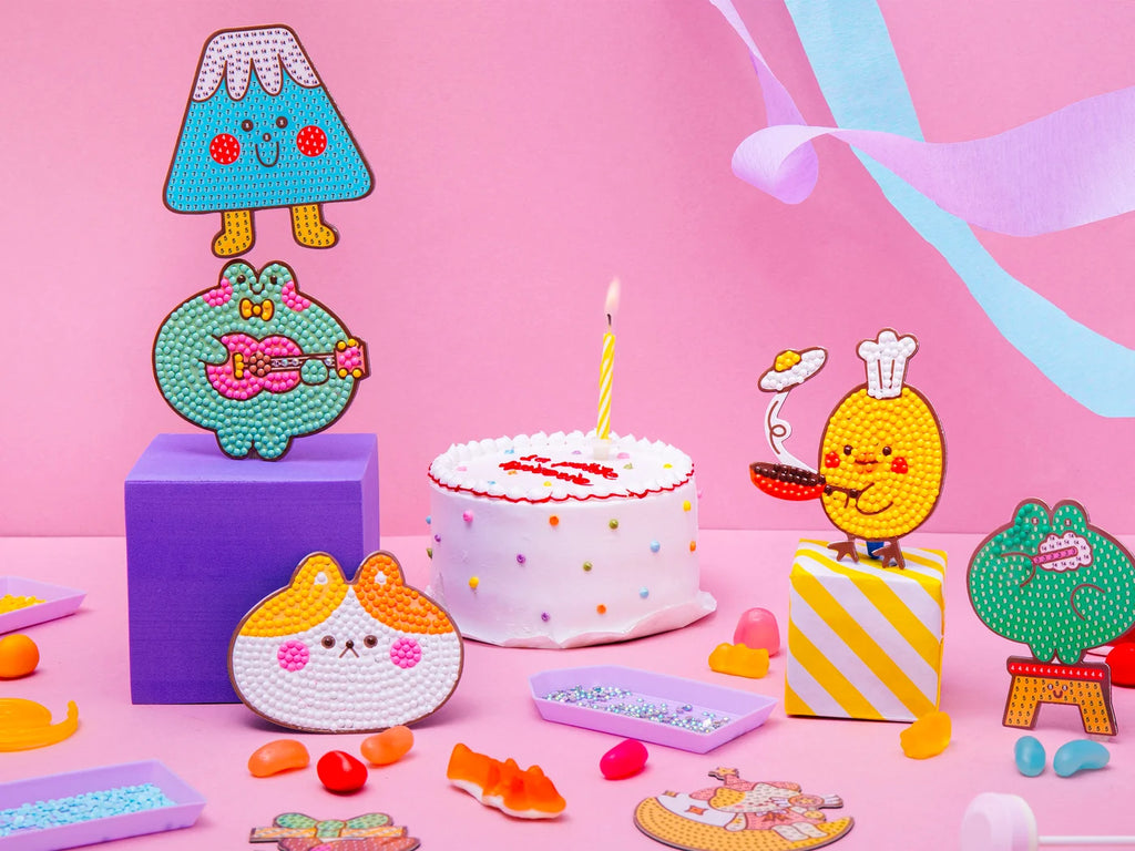 Party Pack Petit Diamond kids - Atelier de 8 Magnets