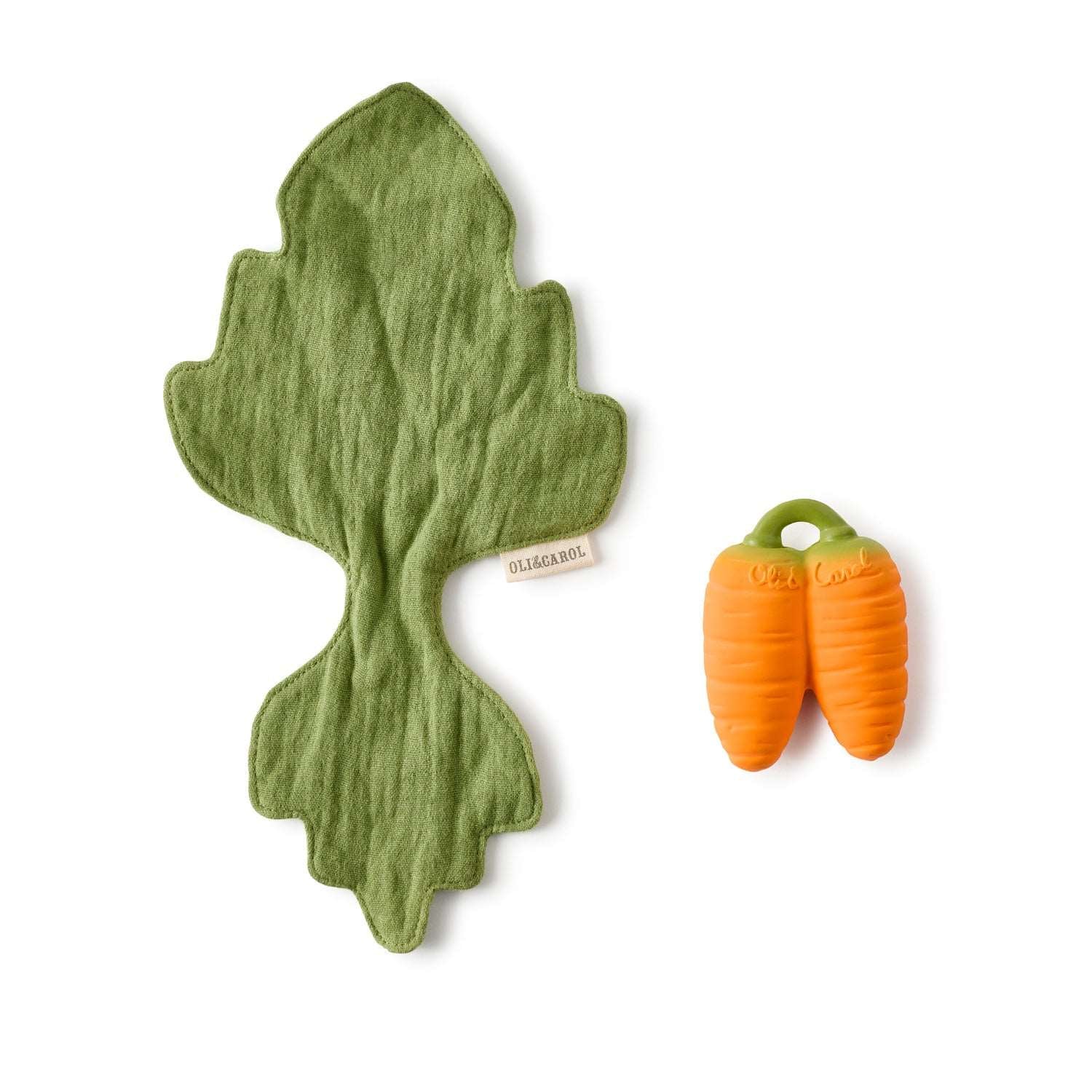 Cathy la carotte Mini Doudou-Anneau Dentition Bébé
