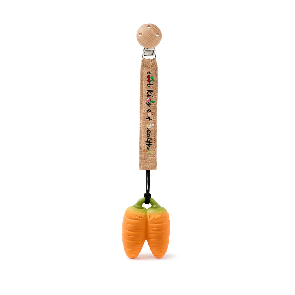 Cathy la carotte Mini Doudou-Anneau Dentition Bébé