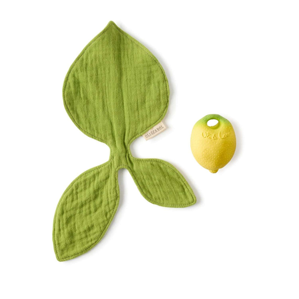 Lou Le Citron Mini Doudou-Anneau Dentition Bébé