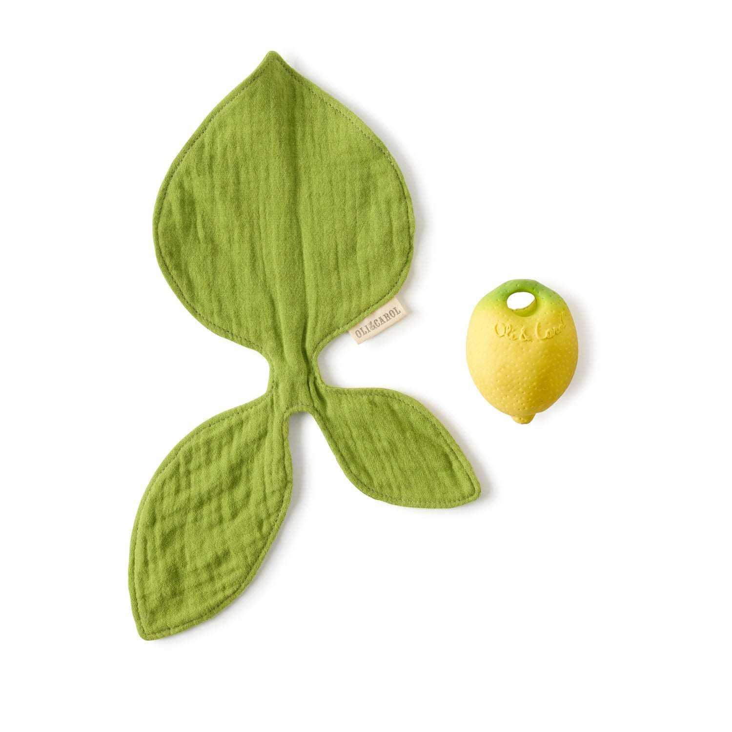 Lou Le Citron Mini Doudou-Anneau Dentition Bébé