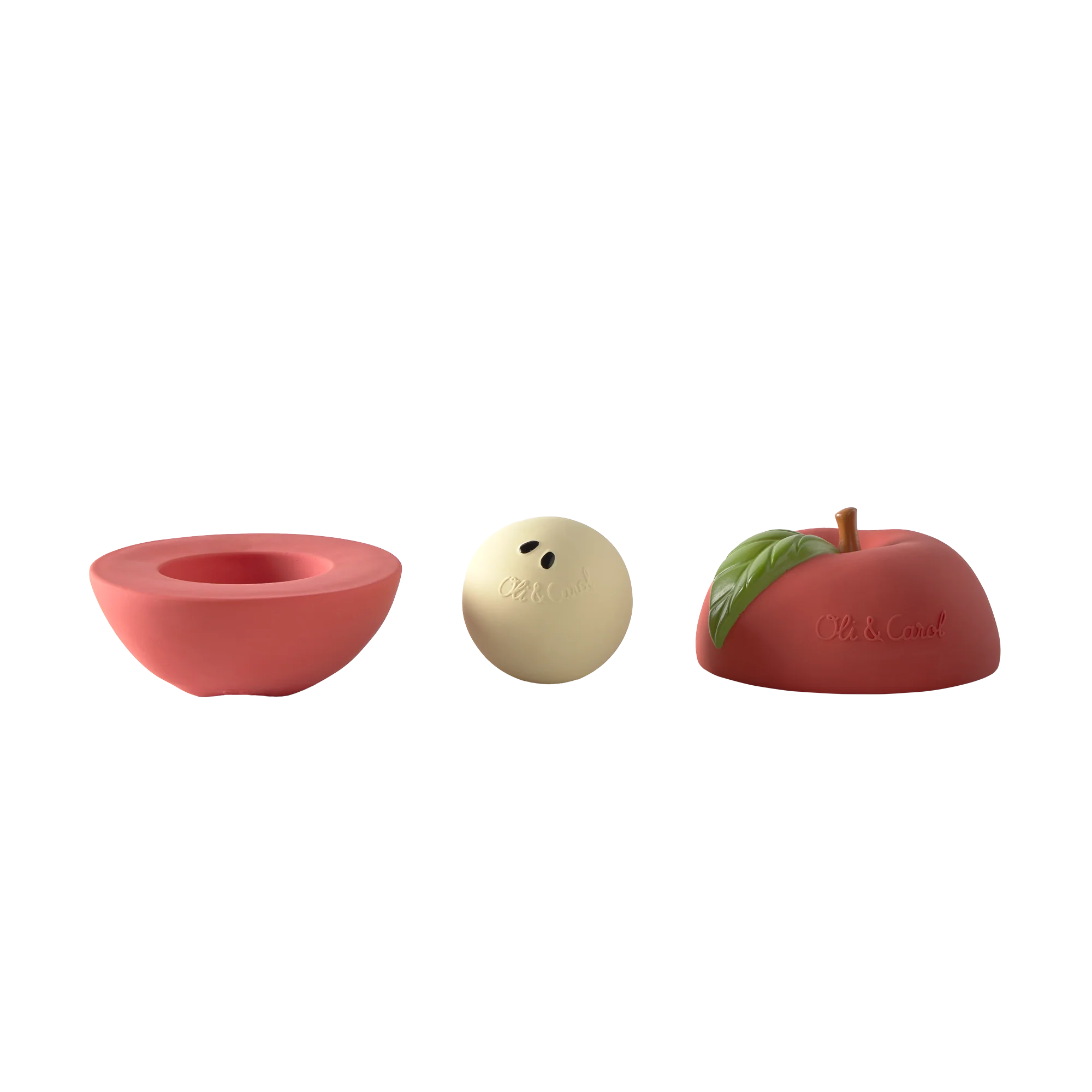 Pomme Jouet à Empiler & Balle Sonore