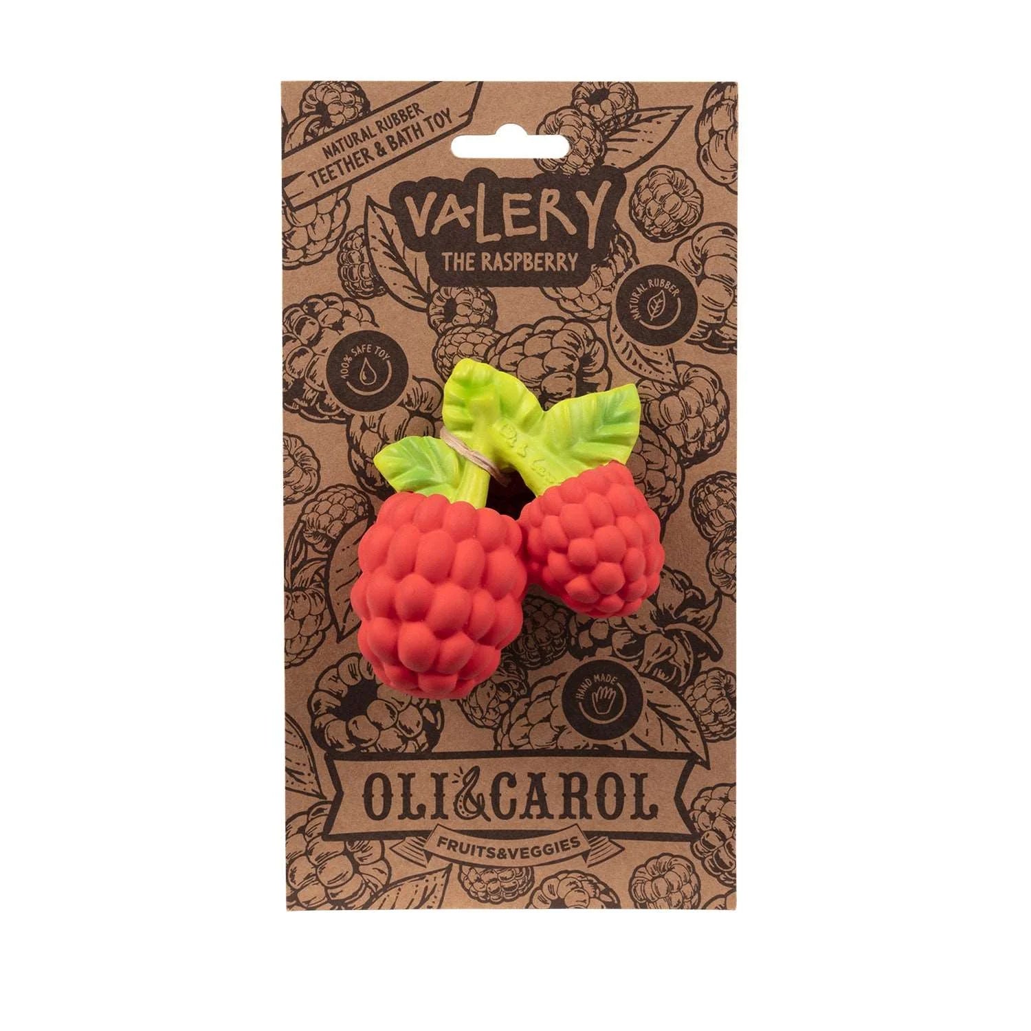 Valery the Raspberry Anneau Dentition Bébé