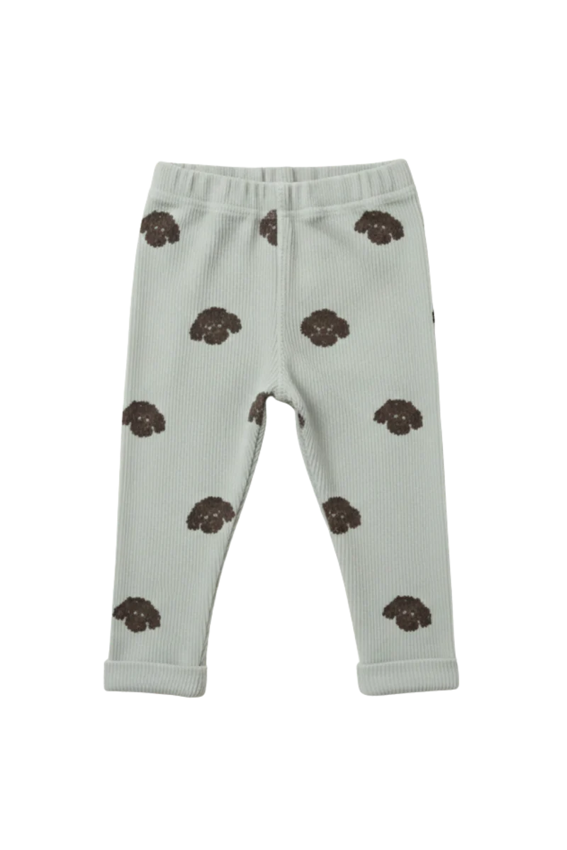 Leggings Rom Pom - Stone dog frère
