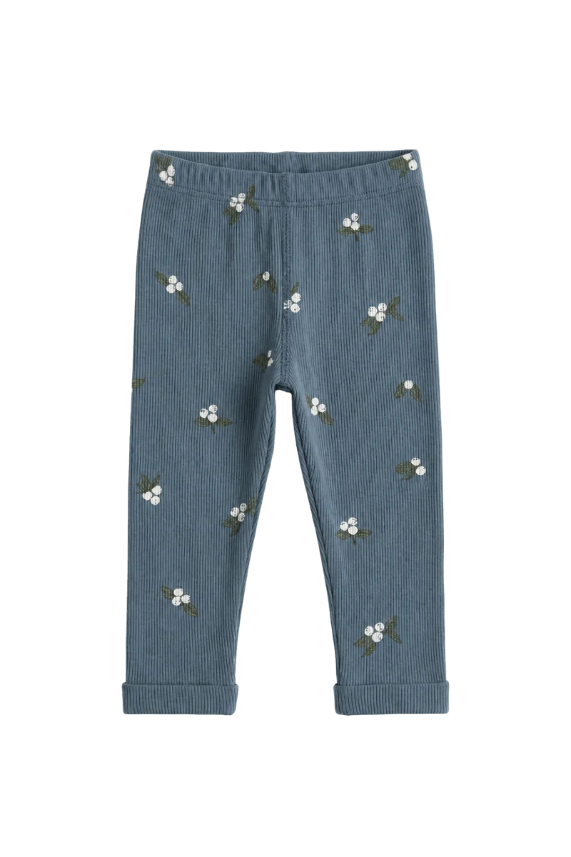 Leggings Rom Pom - Bleu Gui