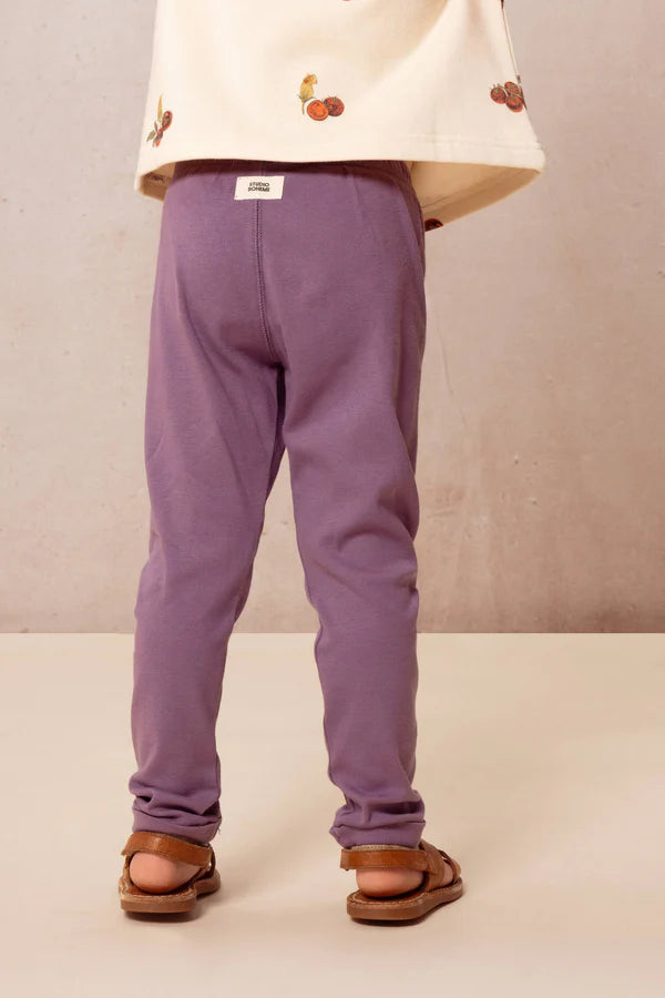Legging Rom Pom Violet