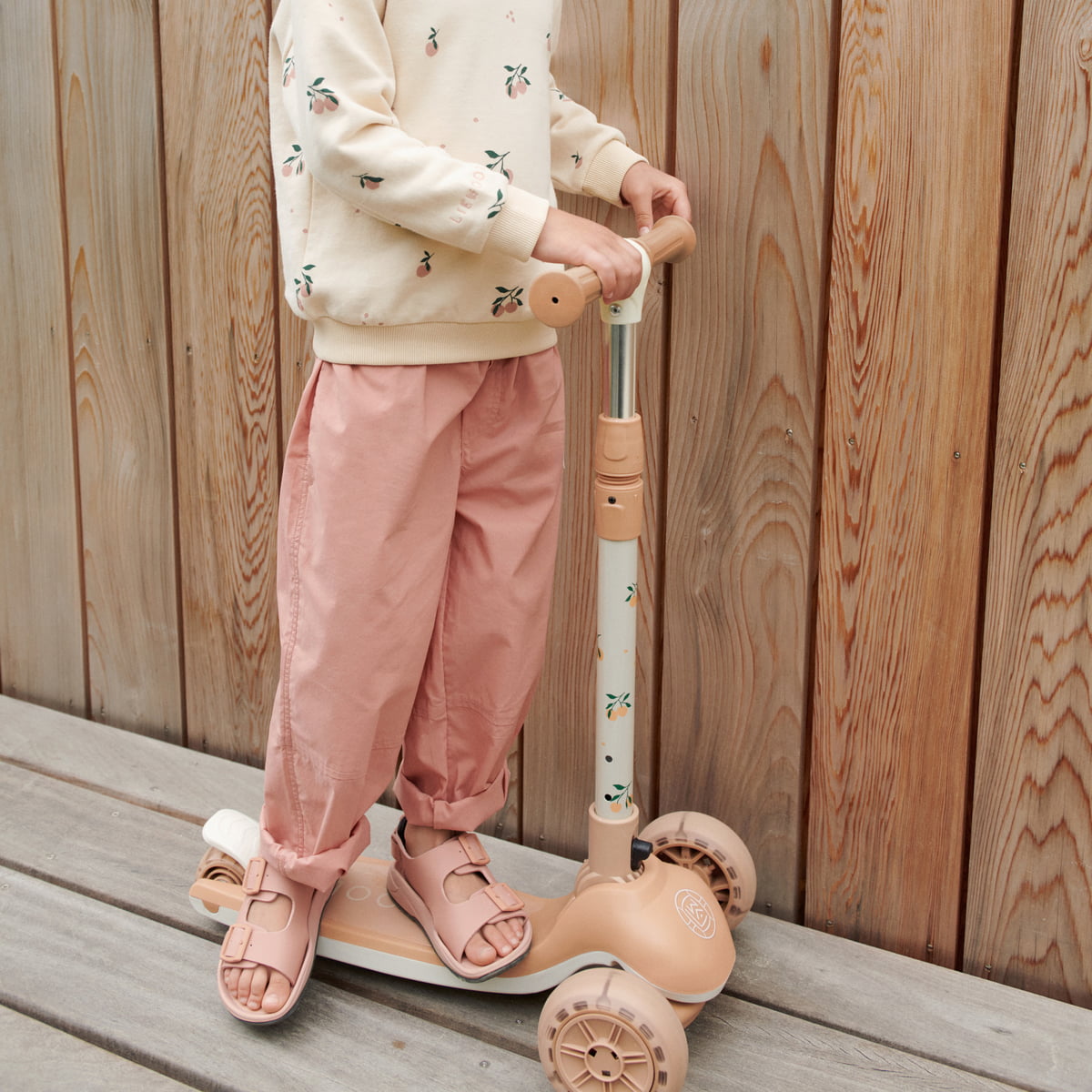 TROTTINETTE 3 ROUES SAIRA - PEACH