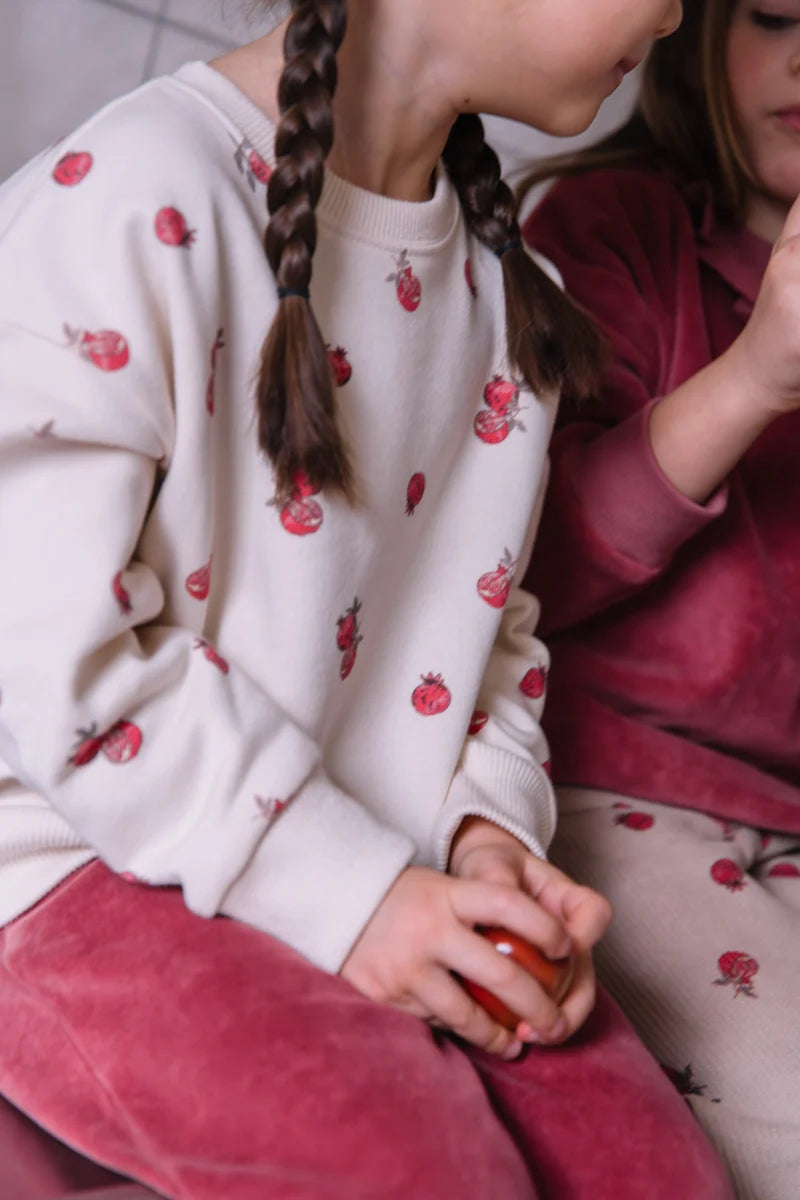 Sweatshirt Bart - Ecru Grenades