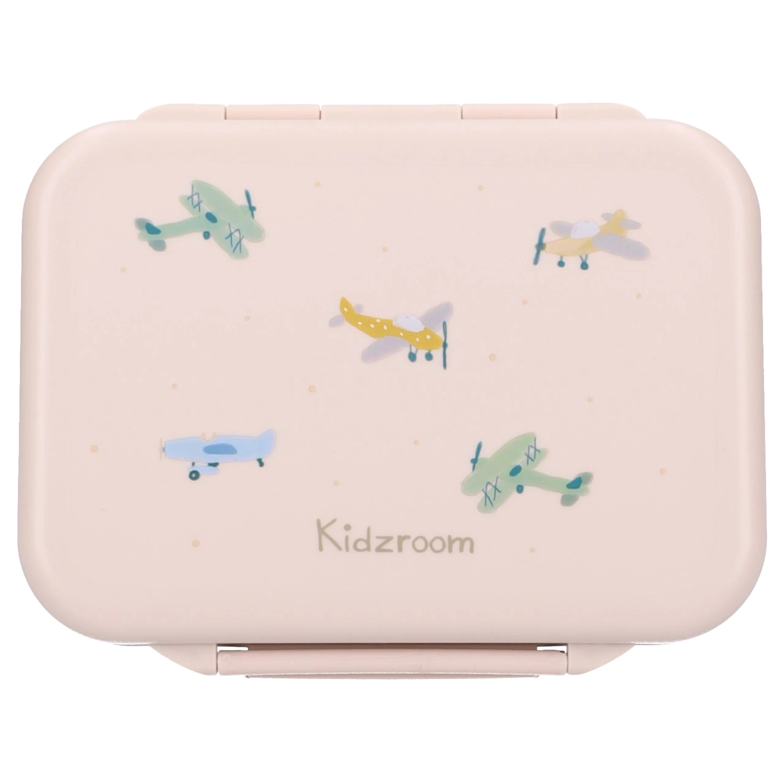 Lunch box inox avions beige