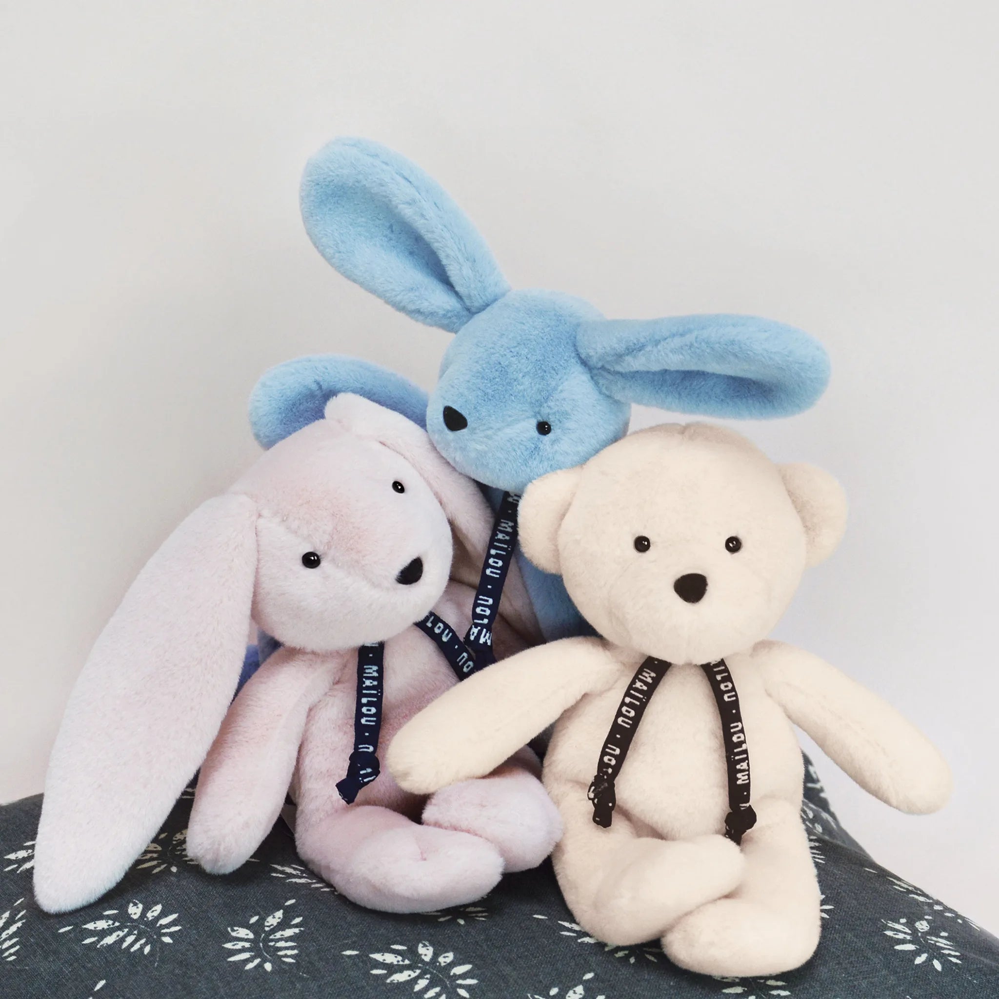 Petite Peluche Made in France – Ours Dorlotin Maïlou Ivoire