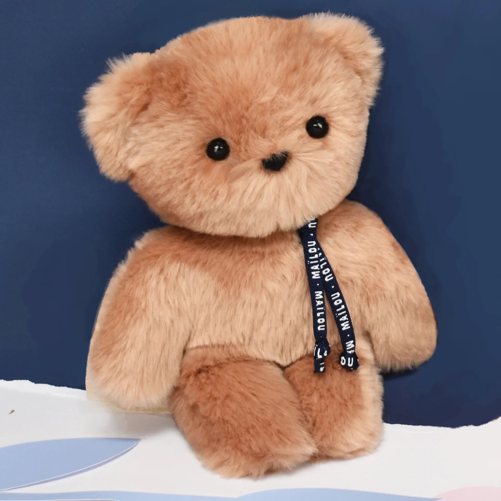 Doudou Ours – Le petit Frenchie – Marron