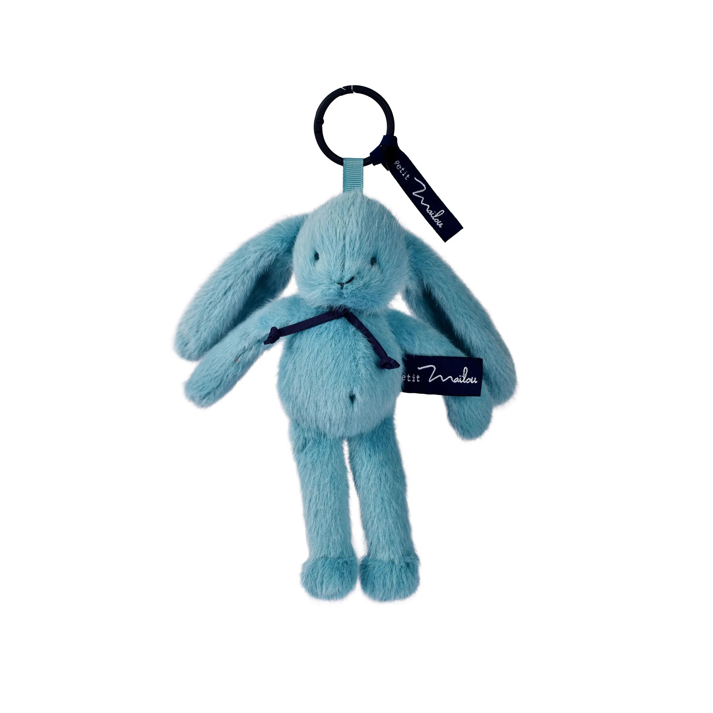 Porte-clés Lapin Méloé bleu lagon – Petit Maïlou