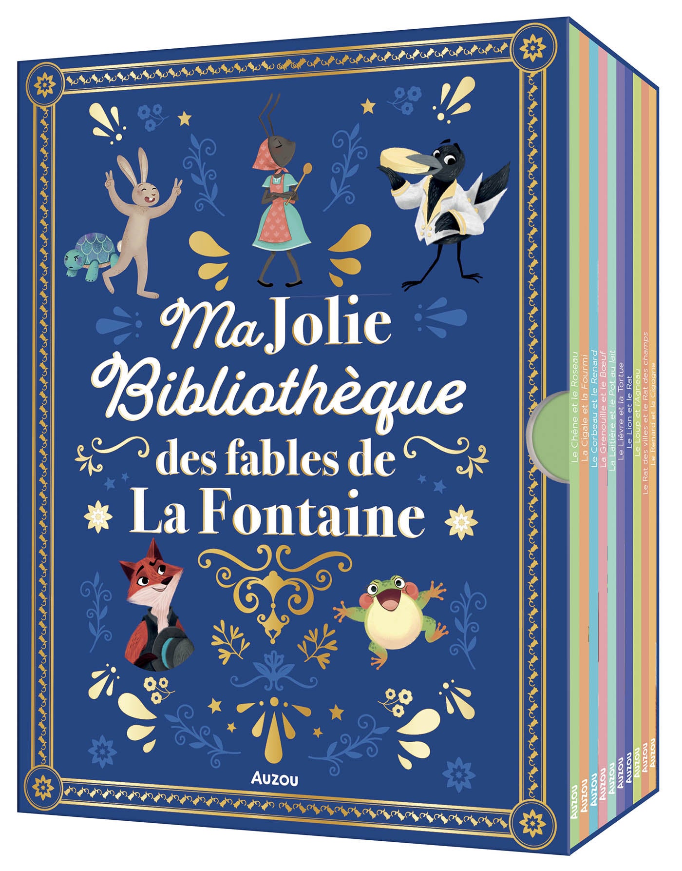 MA JOLIE BIBLIOTHÈQUE DES FABLES DE LA FONTAINE