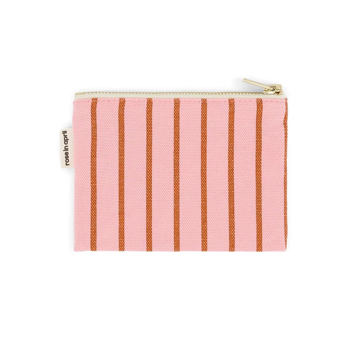 Porte-monnaie Marie Rayures Tennis Pecan / Strawberry