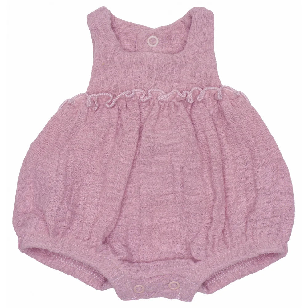 Barboteuse froufrou pétale pour poupée 34 à 37 cm