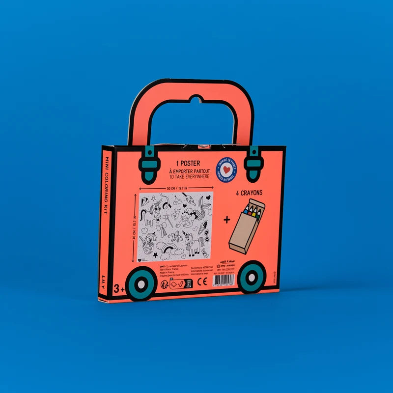 Mini Coloring Kit - Lily Prix de vente