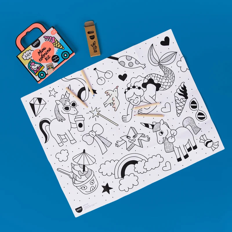 Mini Coloring Kit - Lily Prix de vente