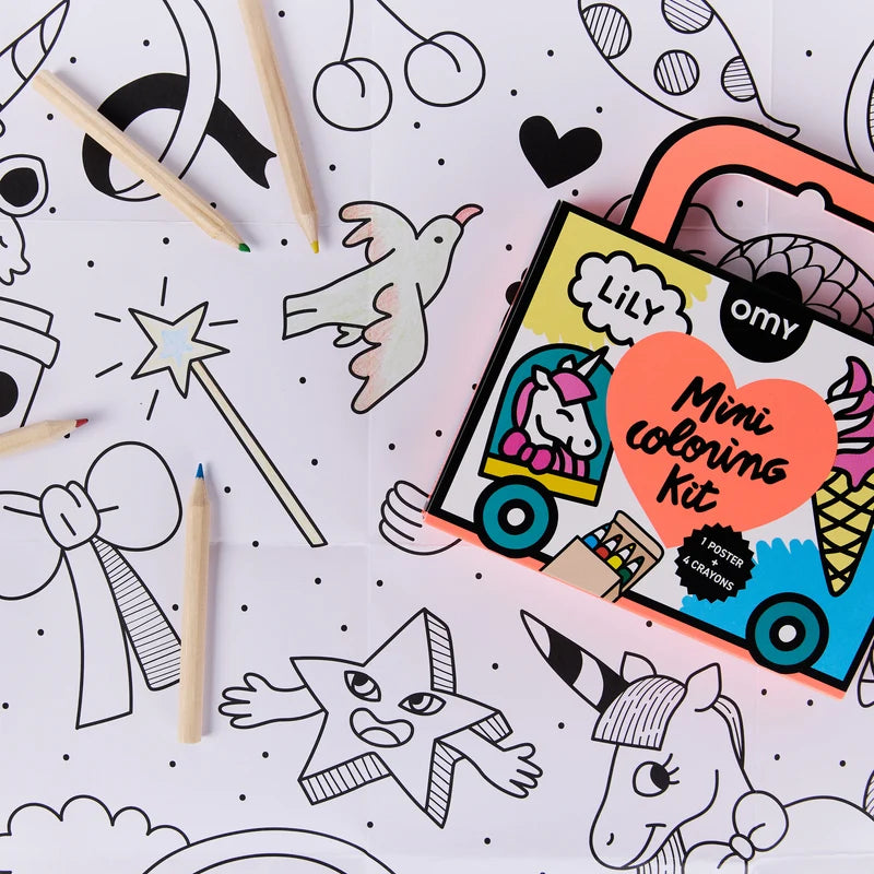 Mini Coloring Kit - Lily Prix de vente