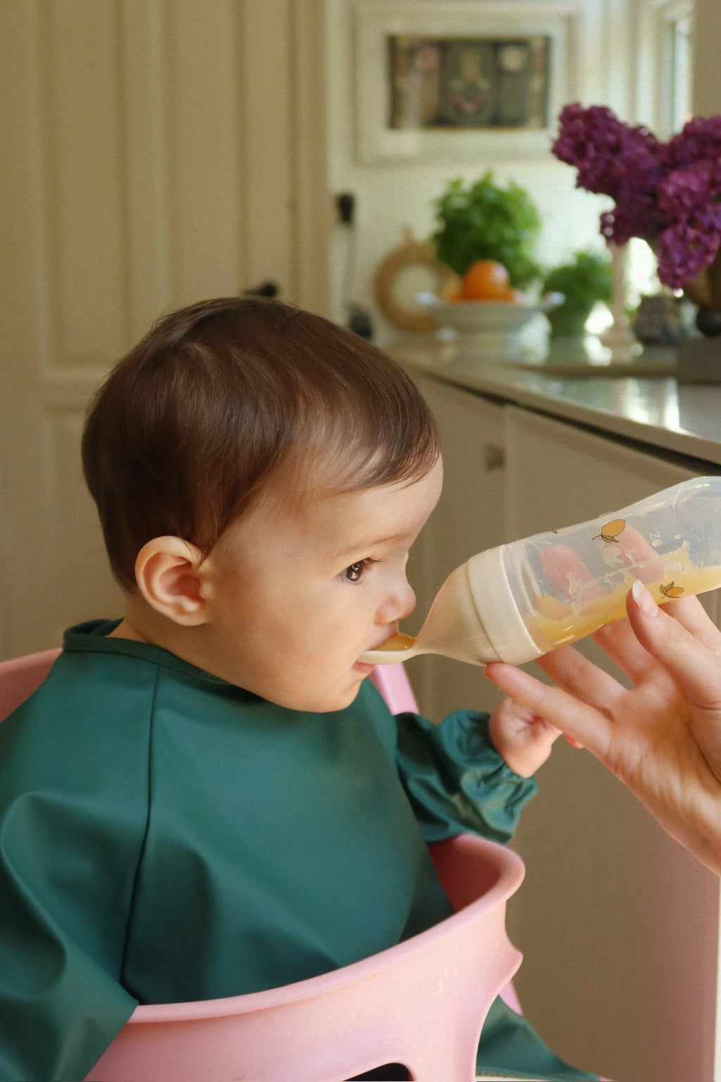 Set repas bébé avec cuillère Lemon