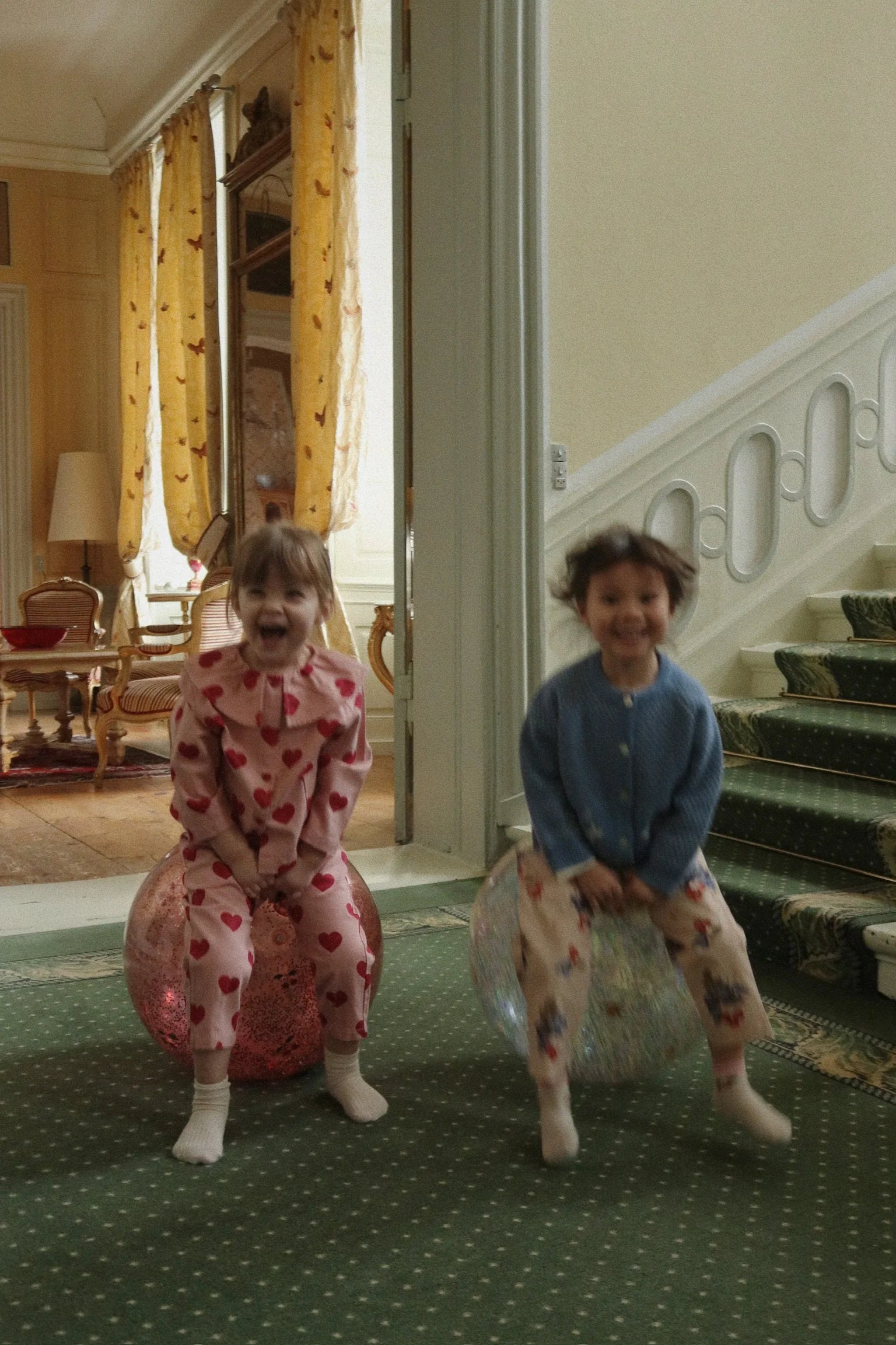 GLITTER JUMP BALL CHERRY - Konges Sløjd