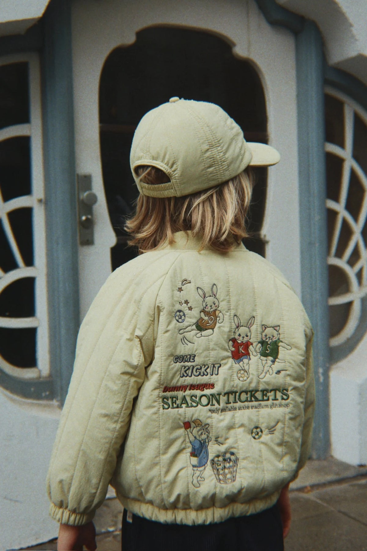 Veste bomber Juno - Pale olive green