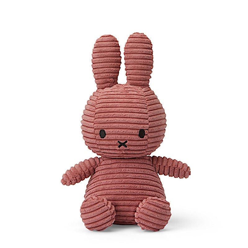 Miffy Corduroy Vieux rose 23 cm