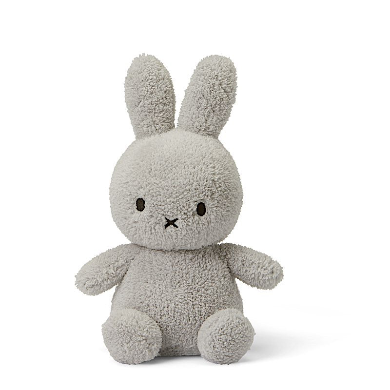 Miffy Sitting éponge gris clair 33 cm