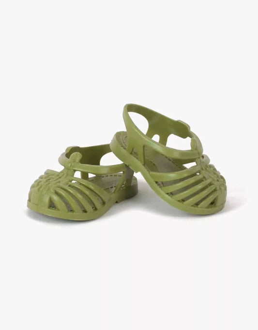 Sandale de plage "Sun" pour poupée Gordis vert olive