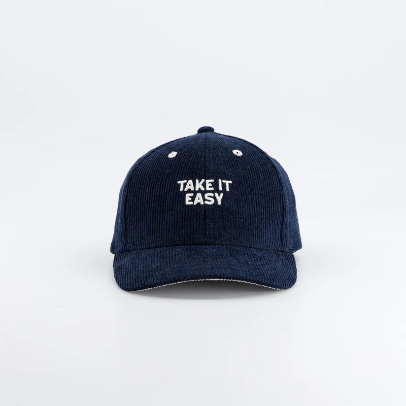 Casquette Velours Take it Easy | Enfant
