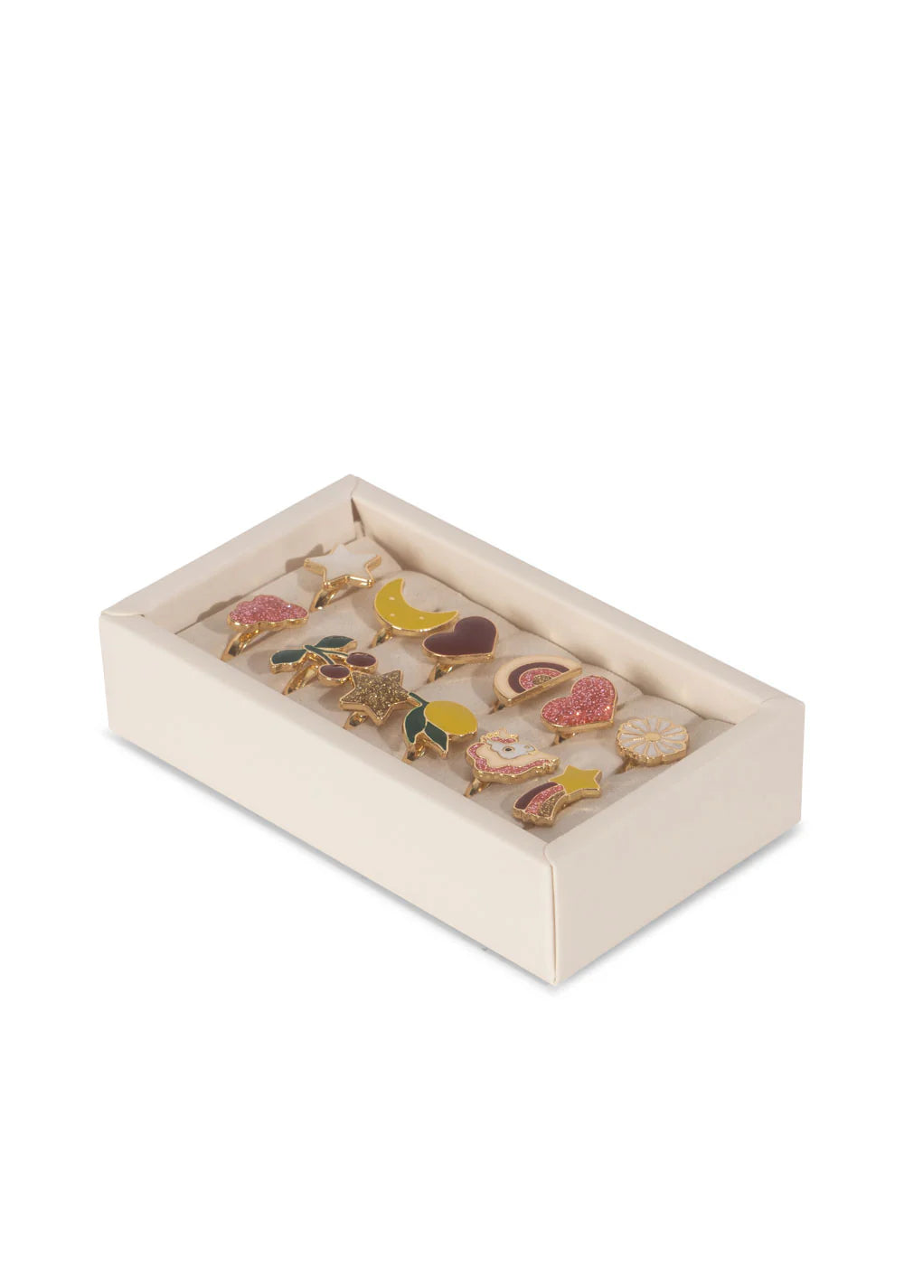 PACK 12 ANNEAUX MULTICOLORS - Konges Sløjd