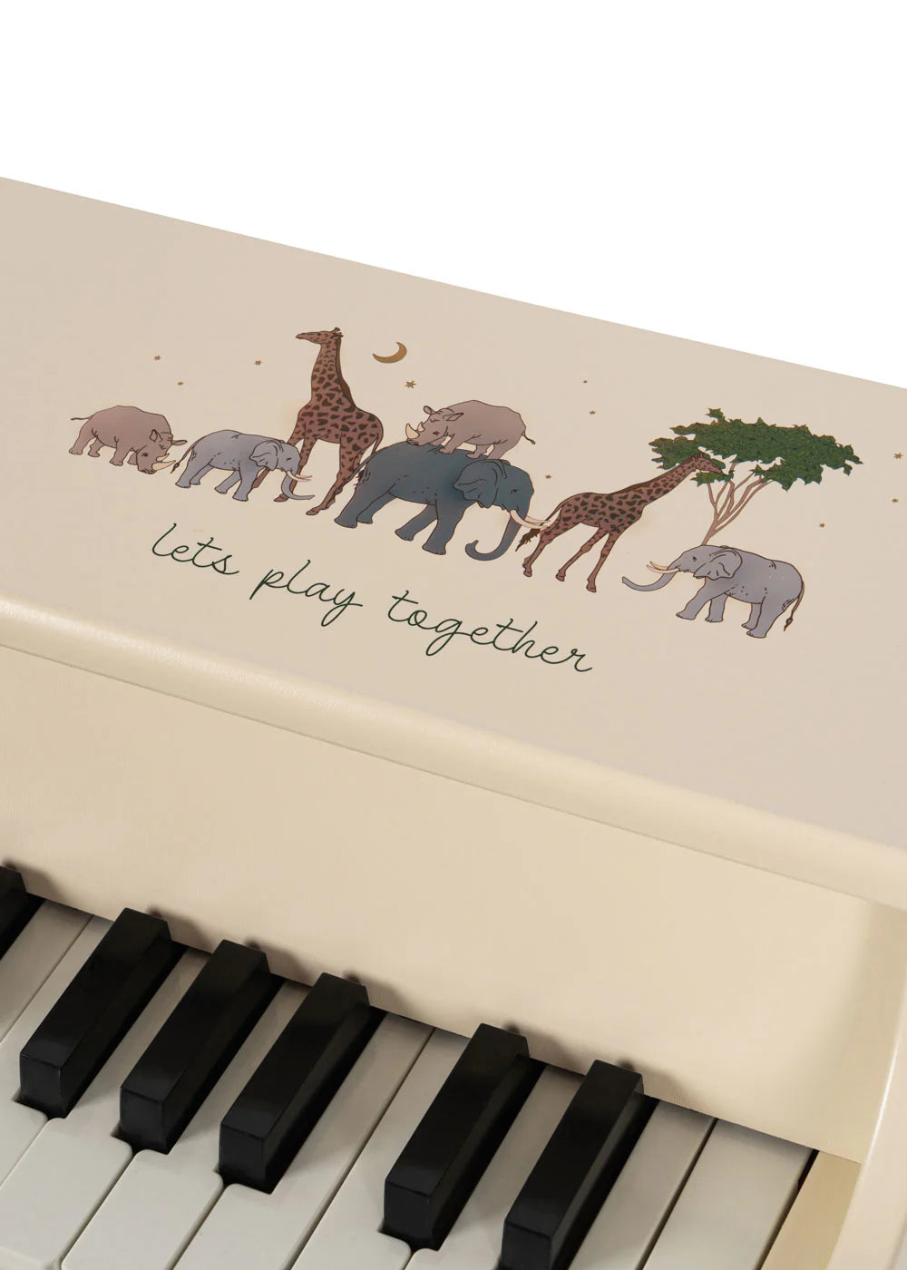 Piano en bois - grand safari