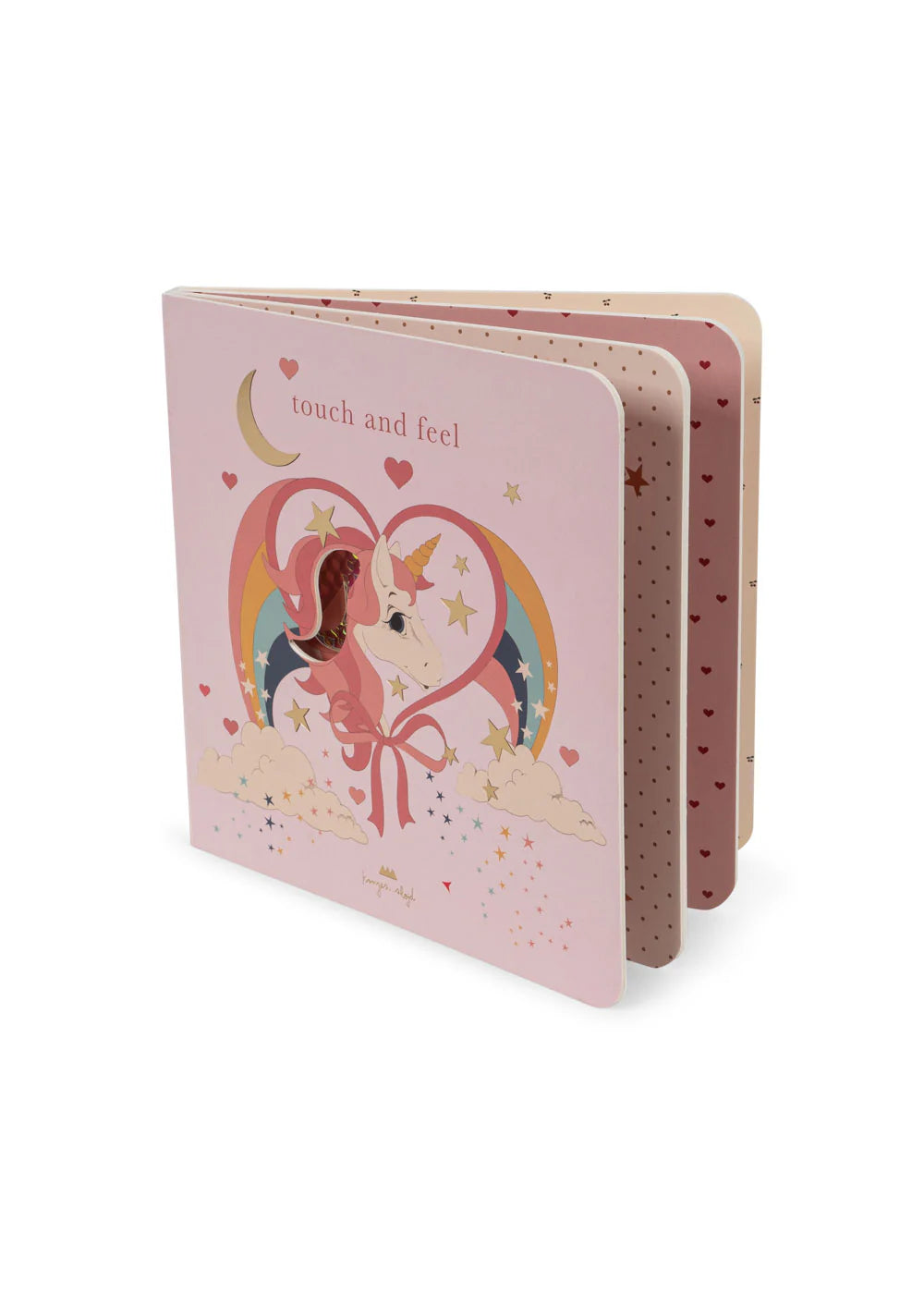 Livre d'éveil tactile licorne
