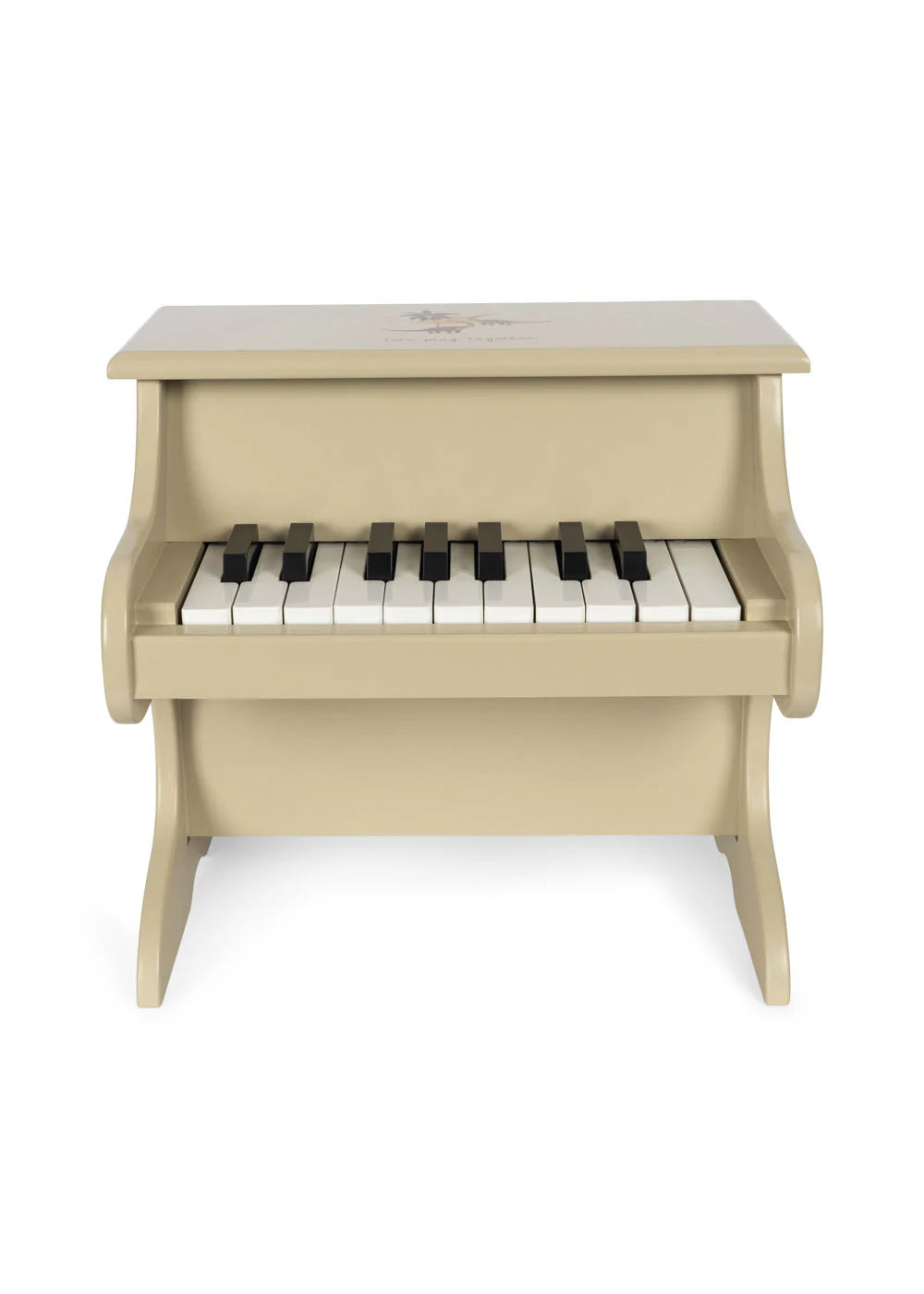 Piano en bois - dino