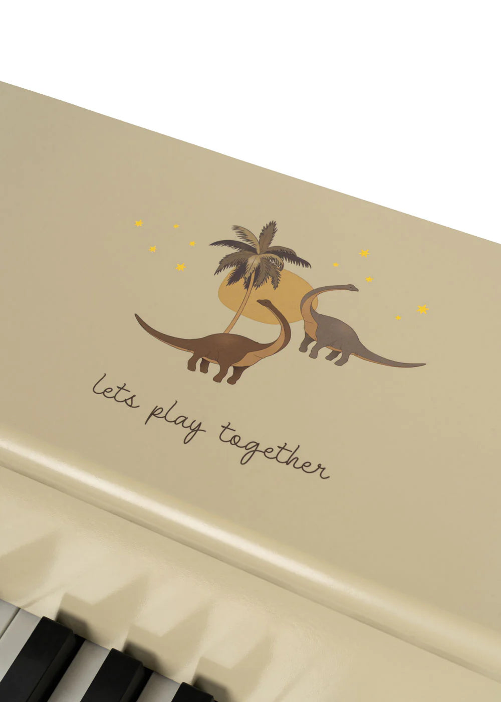 Piano en bois - dino