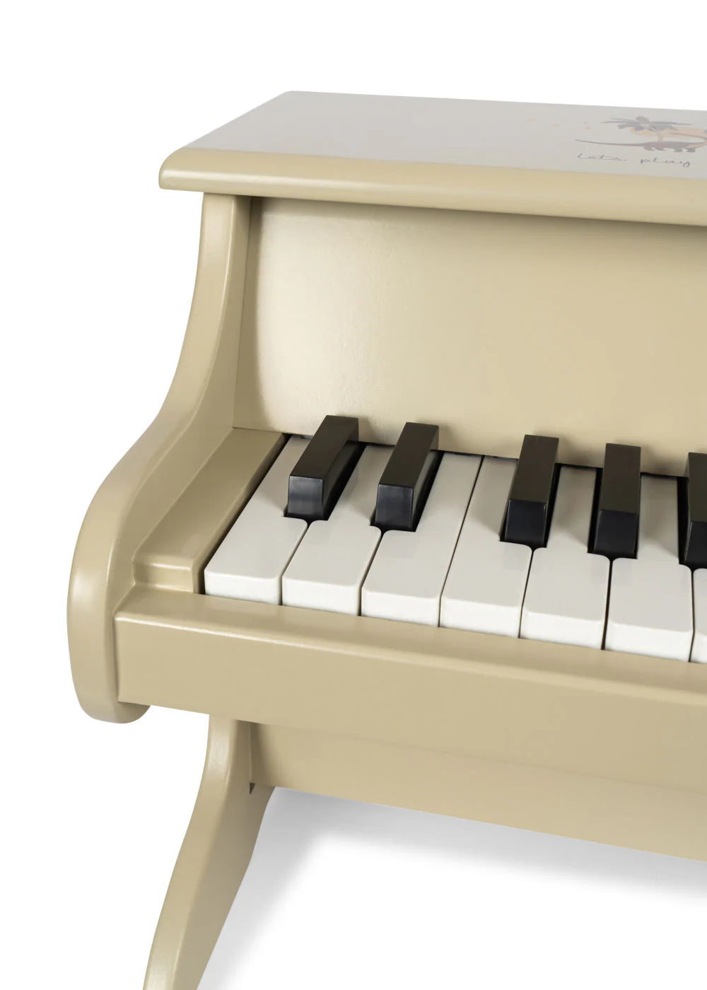 Piano en bois - dino