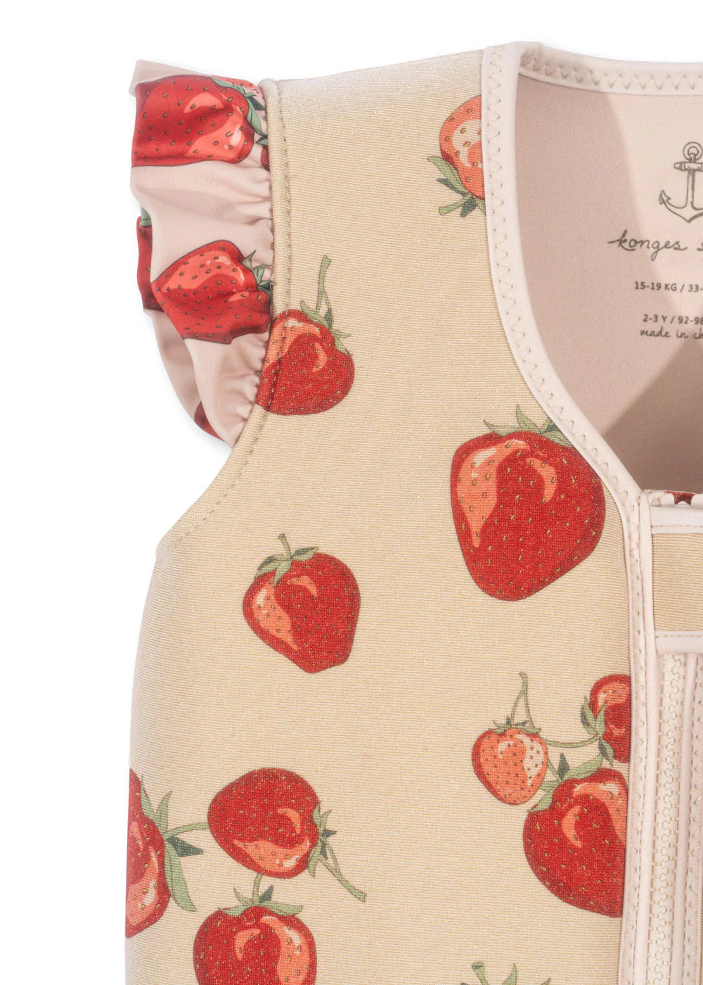 Gilet flotteur - fraise