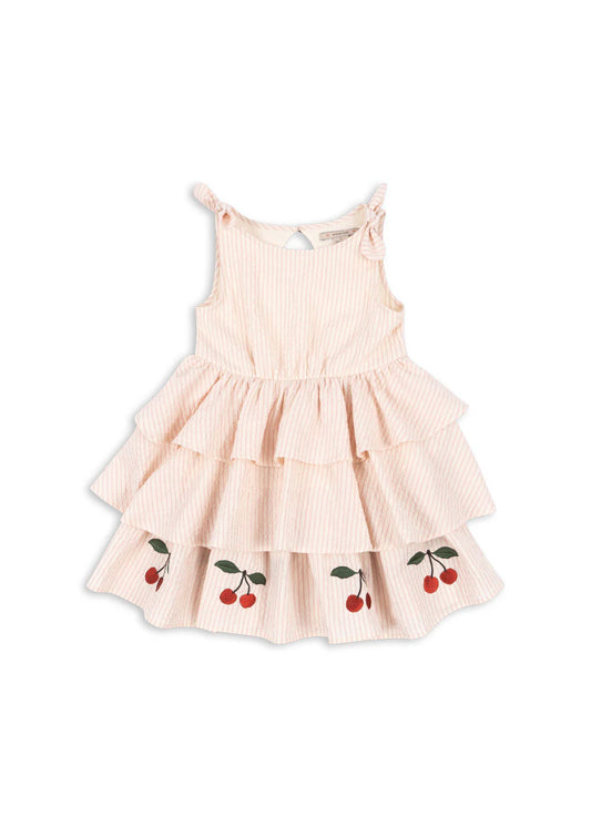 Robe ellie - peony stripe