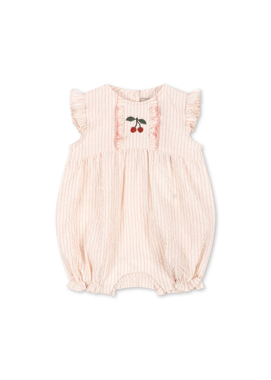 Barboteuse ellie -  peony stripe