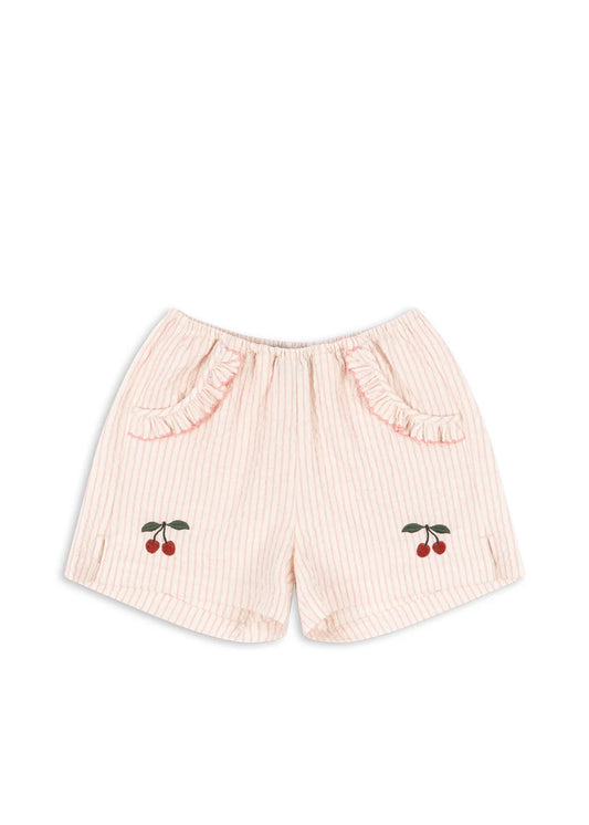 Short ellie - peony stripe