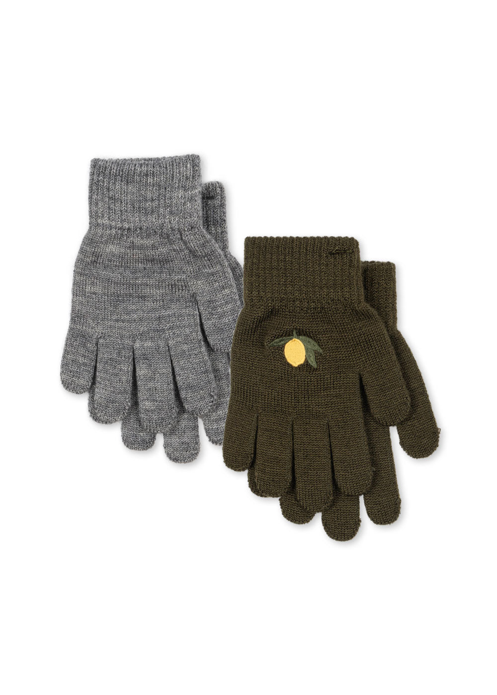 LOT DE 2 PAIRES DE GANTS FILLA - Kombu green