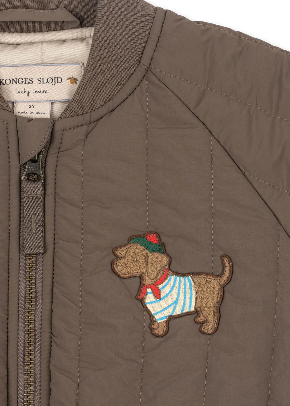 Veste bomber Juno - Walnut