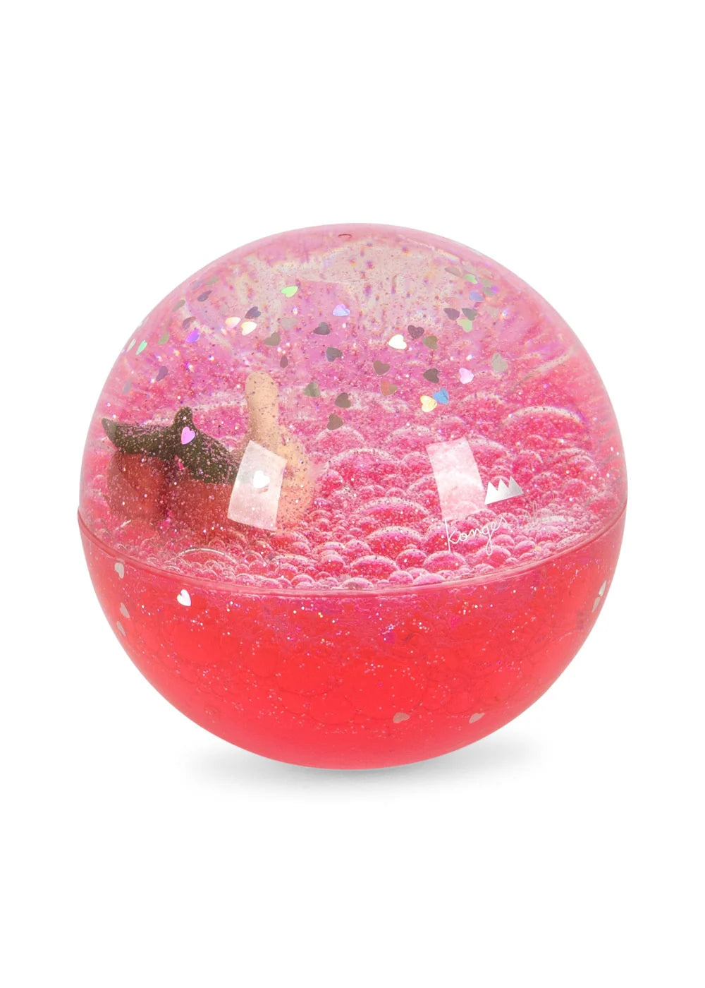 Boule à eau pailletée